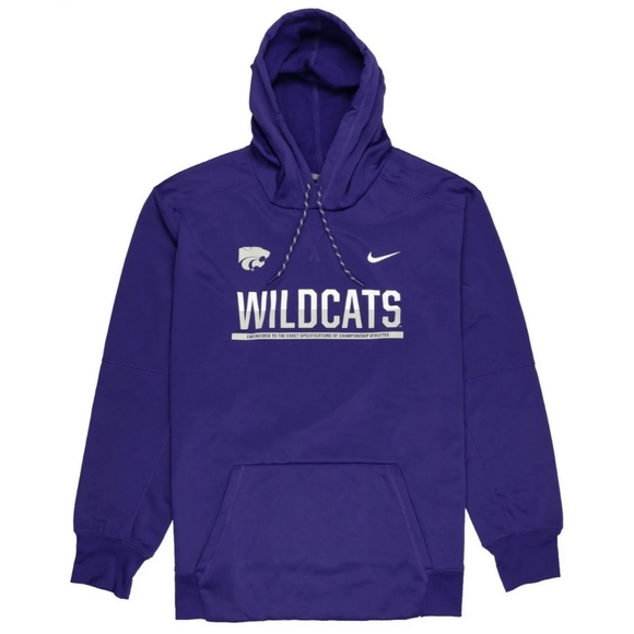 NIKE Kansas State Wildcats Circuit Pullover Hoodie Sweatshirt Mens Size 3XL